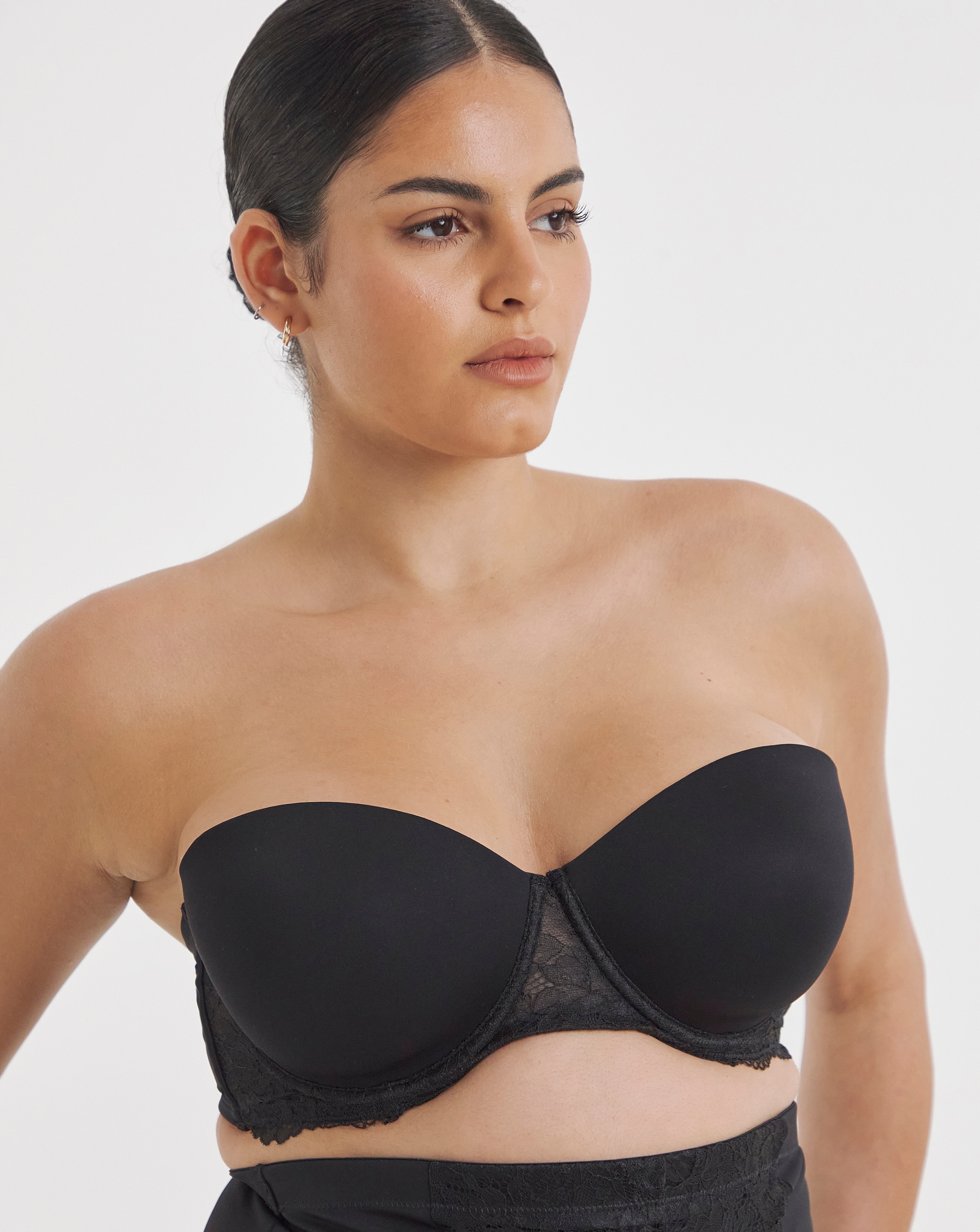 Ella Moulded Multiway Bra Black