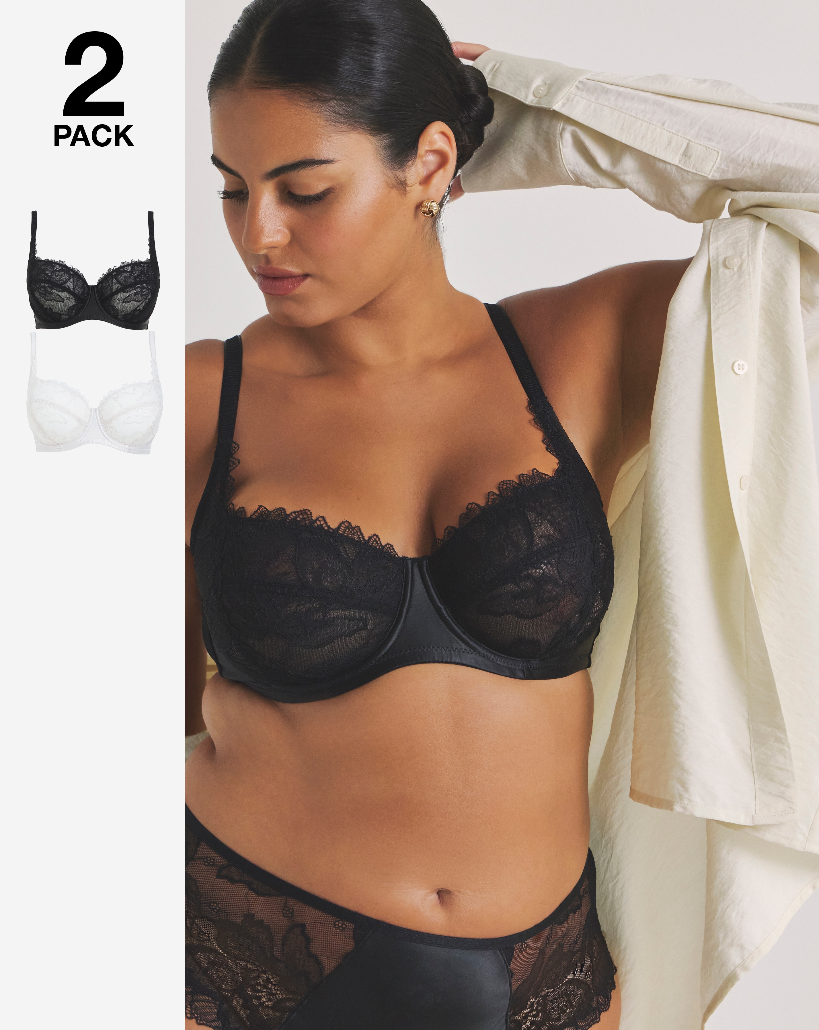 Pretty Secrets 2 Pack Willow Bras
