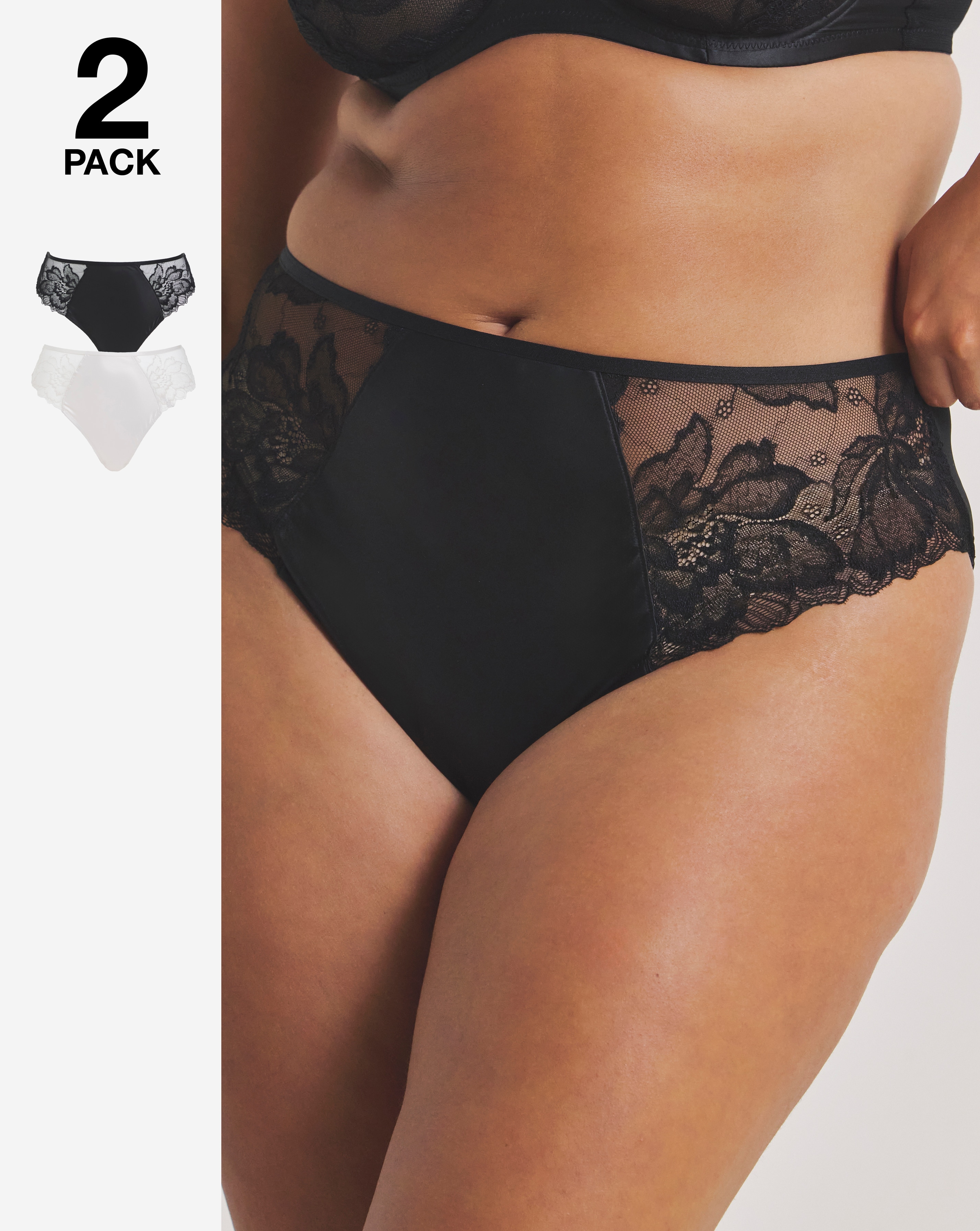 Pretty Secrets 2 Pack Willow Knickers