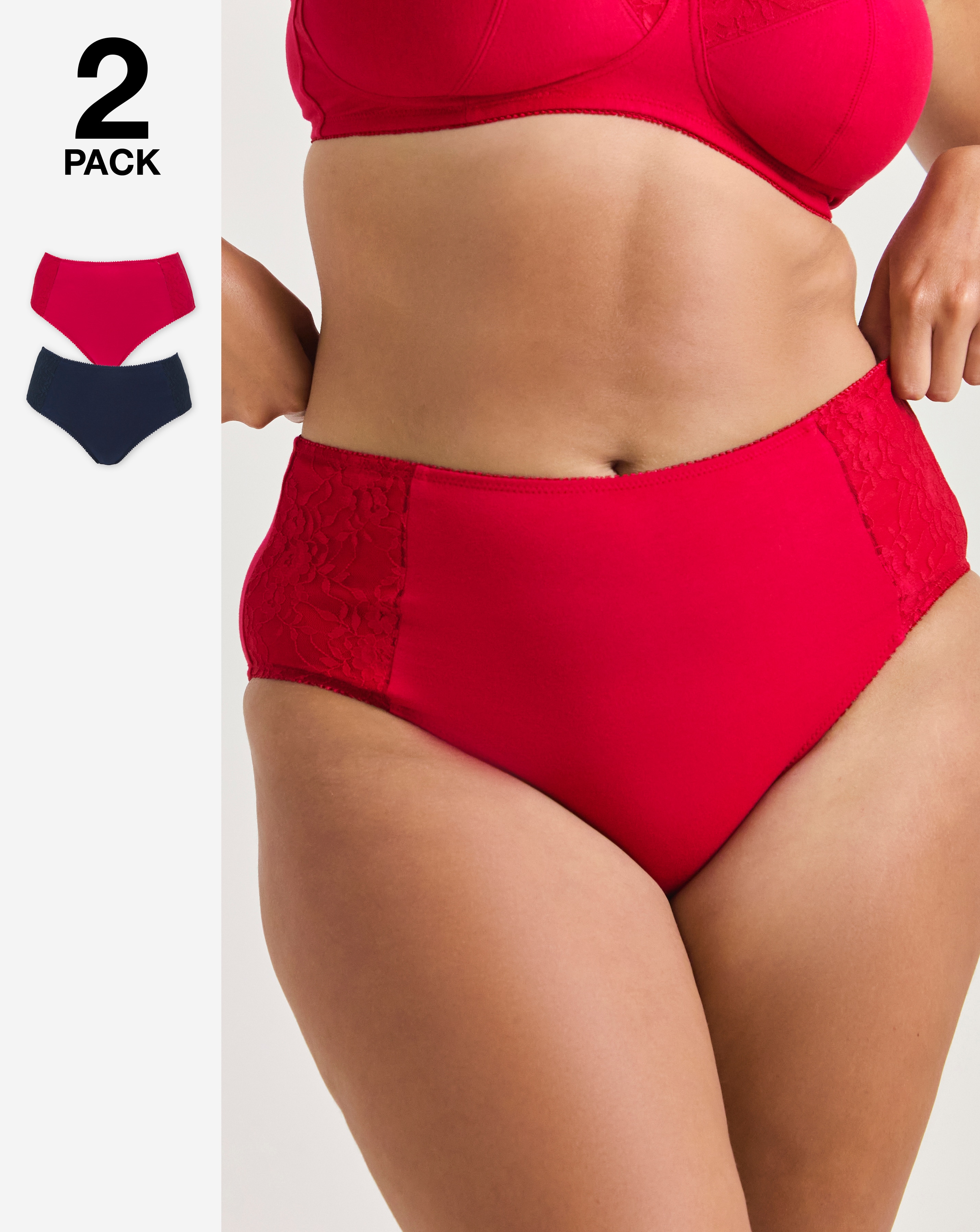 New Sarah 2 Pack Full Briefs