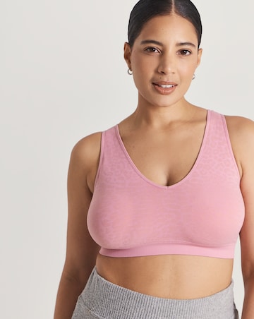 Pretty Secrets (2 Pack) Animal Knitted Padded Comfort Tops Navy/Pink