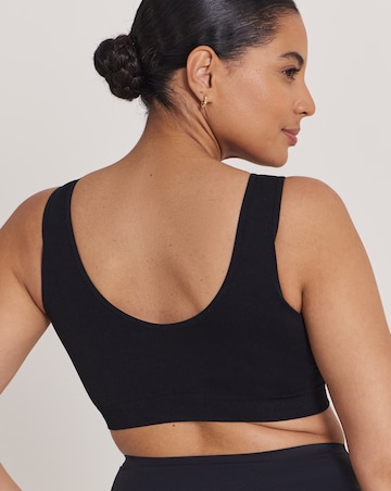 Pretty Secrets (2 Pack) Padded Comfort Tops White/Black