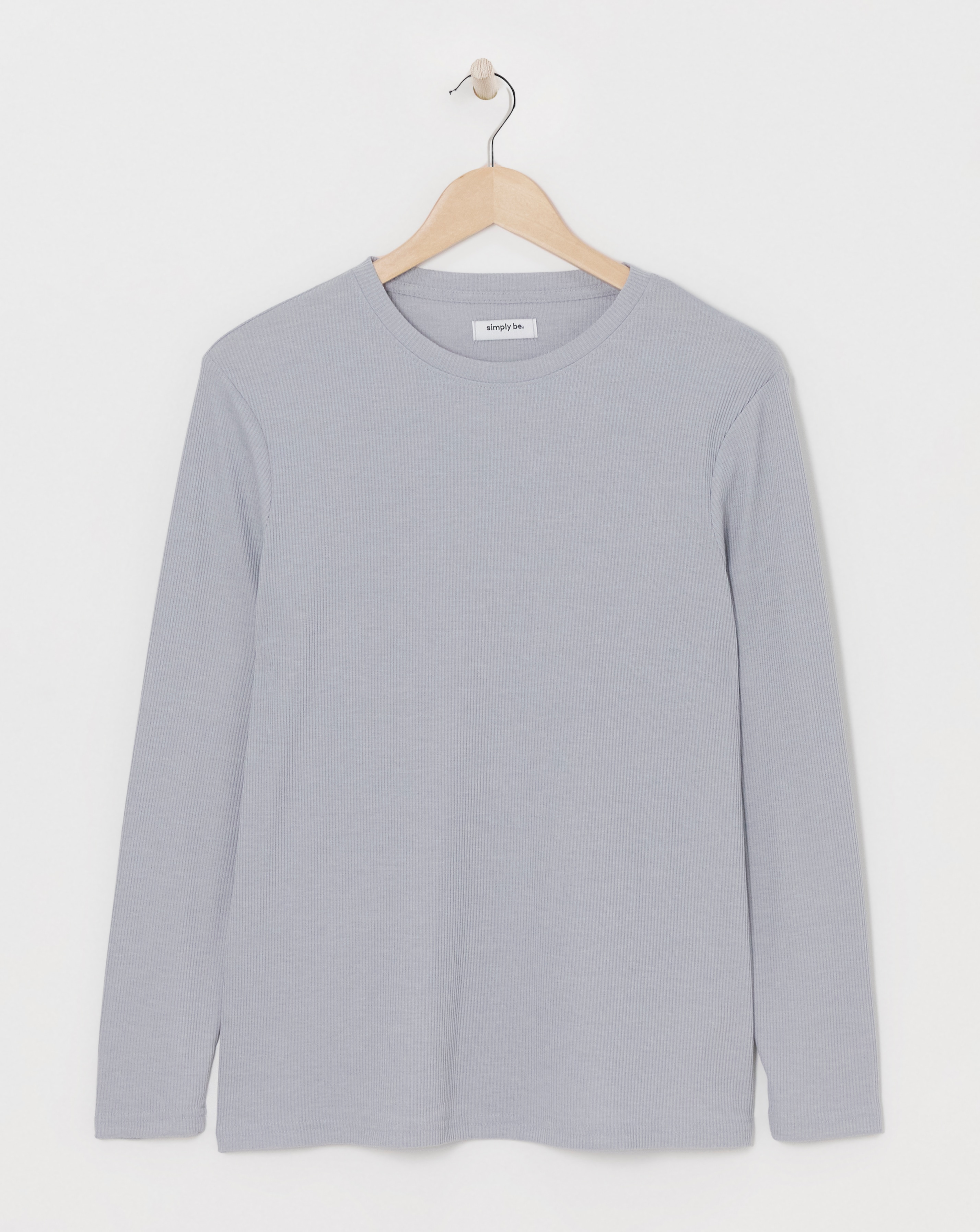 Simply Be Grey 2 in 1 Top