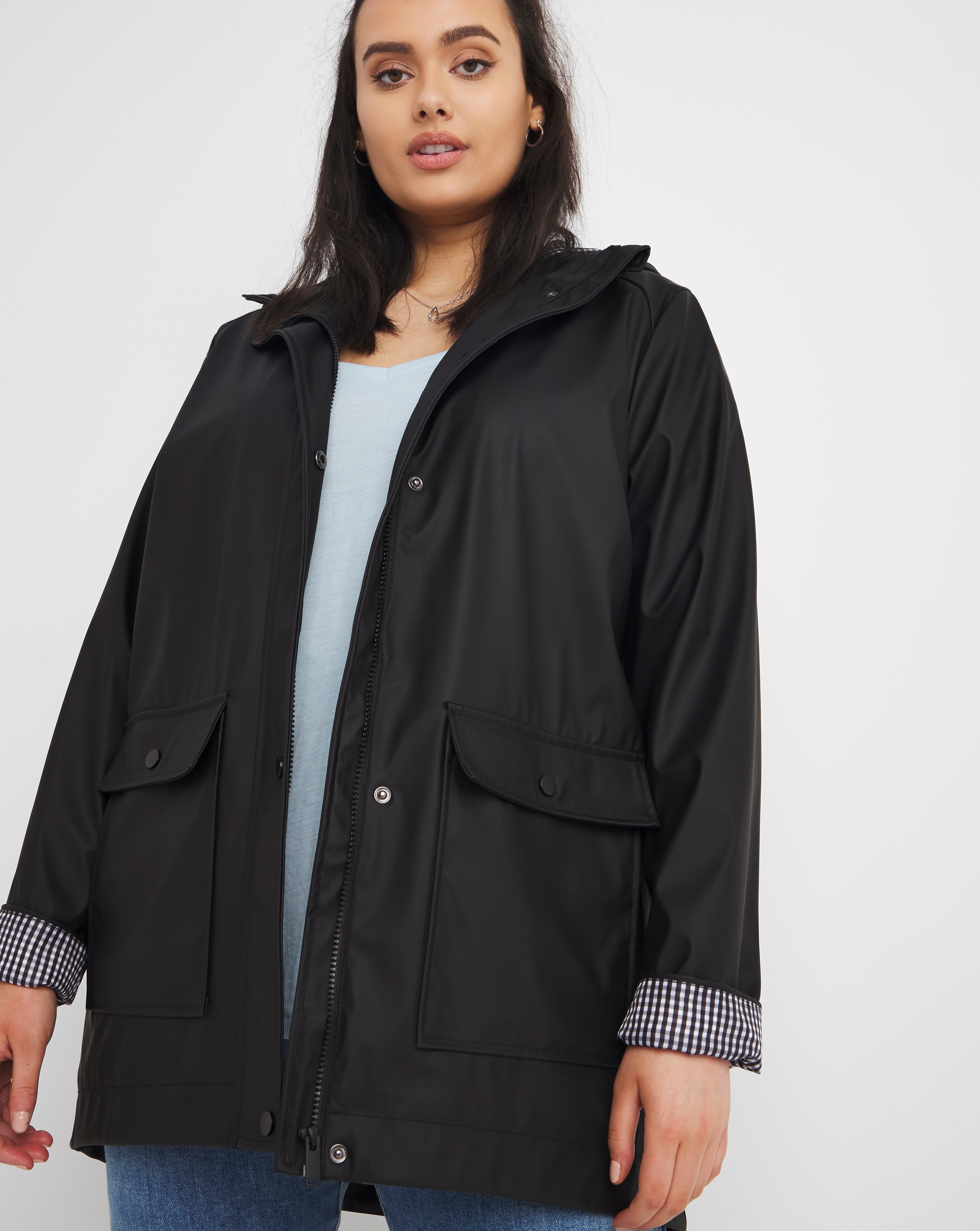 coated raincoat