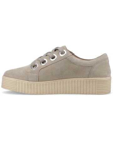 Hush Puppies Tamsin Suede Trainer