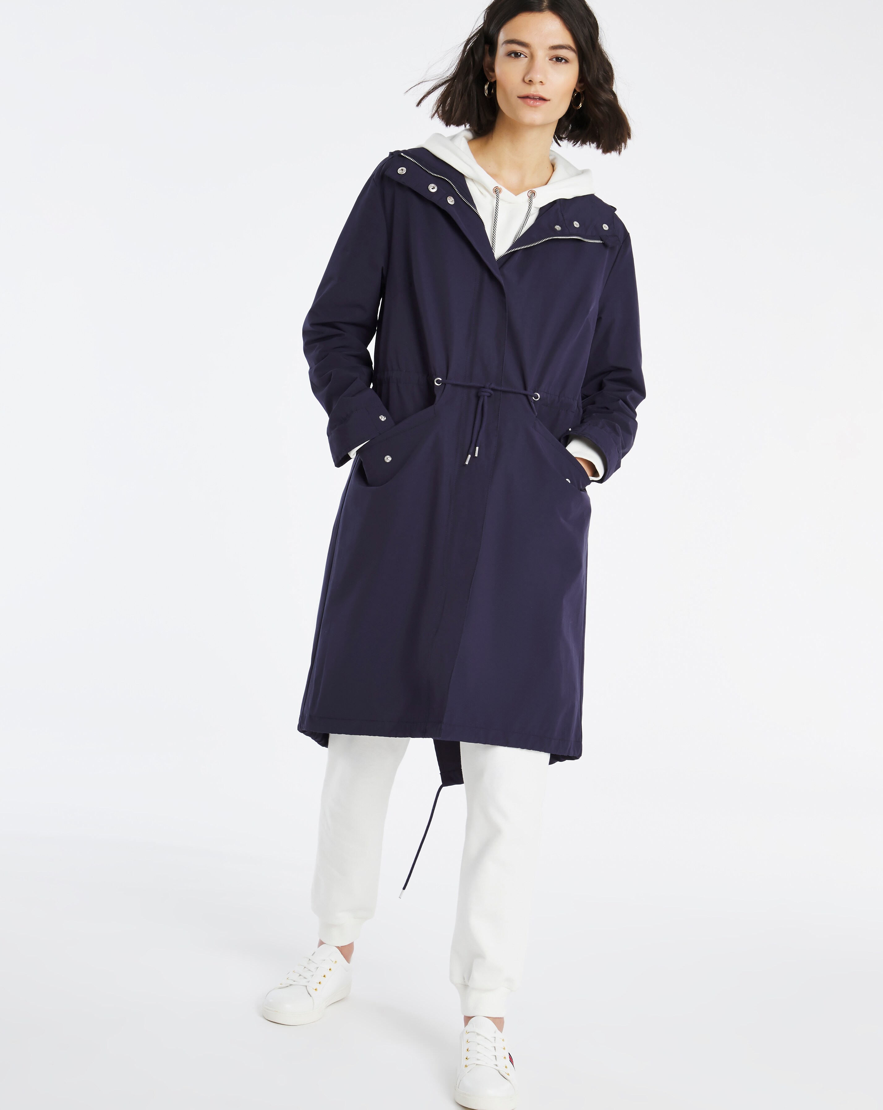 shower resistant lightweight parka