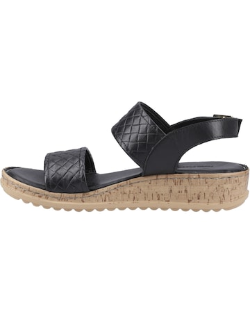Hush Puppies Ebony Wide Fit Sandal