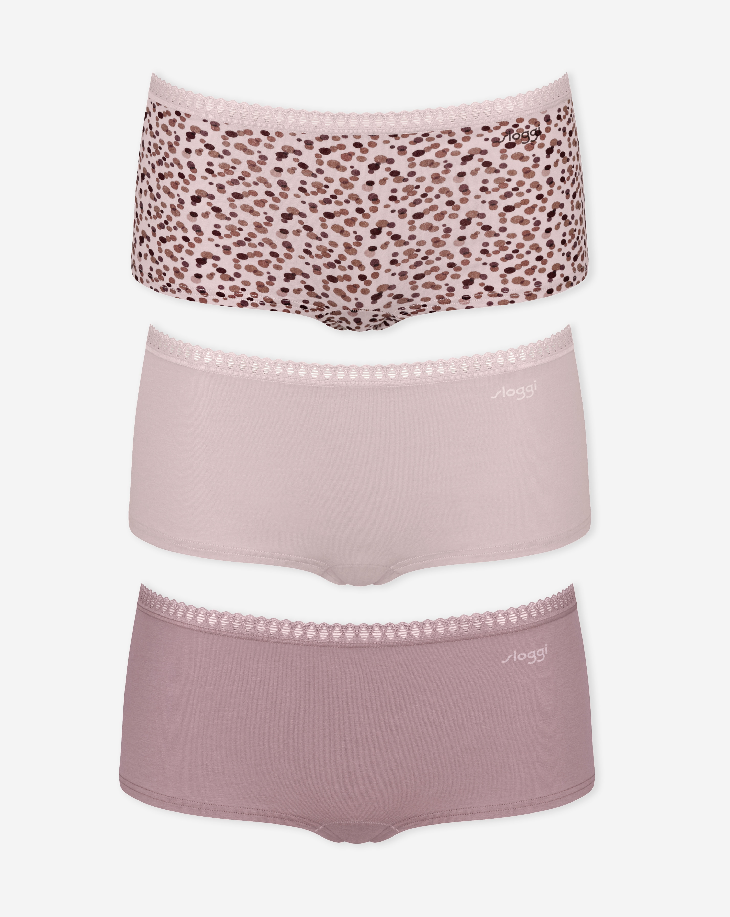 New In - Sloggi Go Crush 3 Pack Knickers