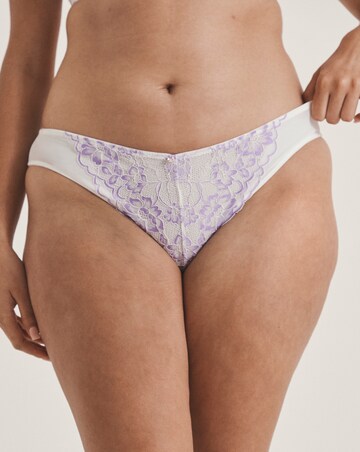 Ann Summers Sexy Lace Planet Brazilian WhiteLilac