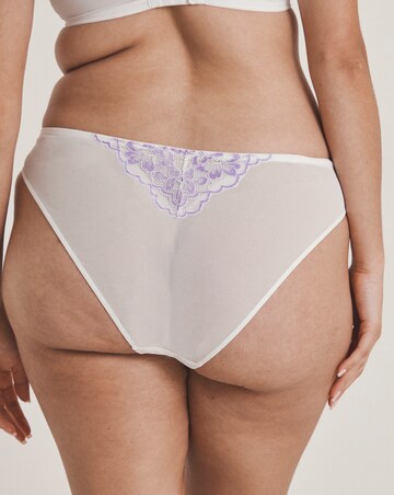 Ann Summers Sexy Lace Planet Brazilian WhiteLilac