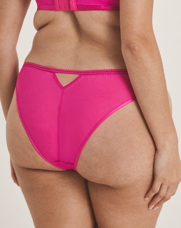 Ann Summers Floral Fling Brazilian Mid Pink