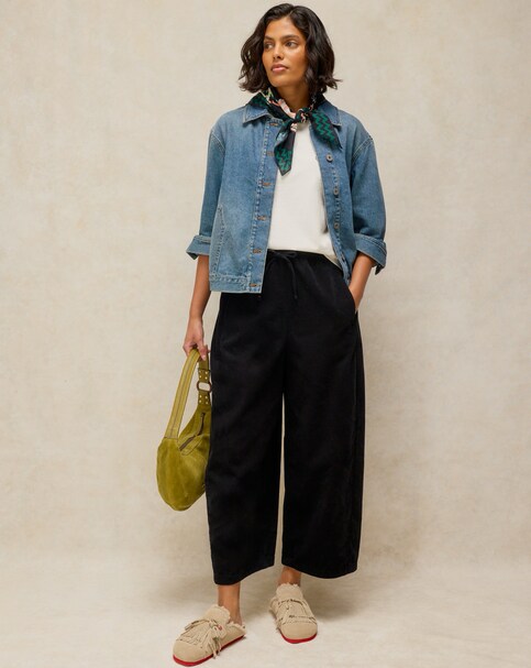 White Stuff Leona Pull On Cord Trouser