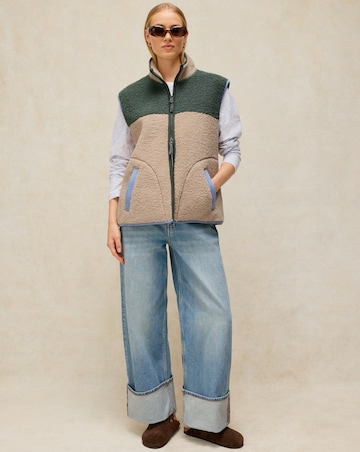 White Stuff Borg Zip Through Gilet
