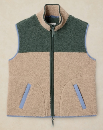 White Stuff Borg Zip Through Gilet