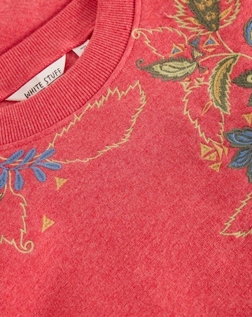 White Stuff Embroidered Sweat