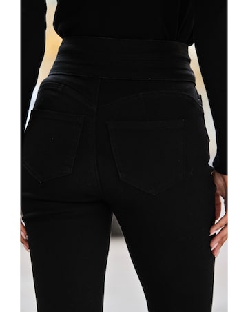 Sosandar Contour Waist Kickflare Jean