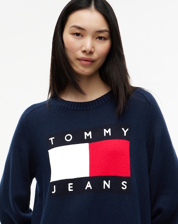 Tommy Jeans Sweater Flag Dress