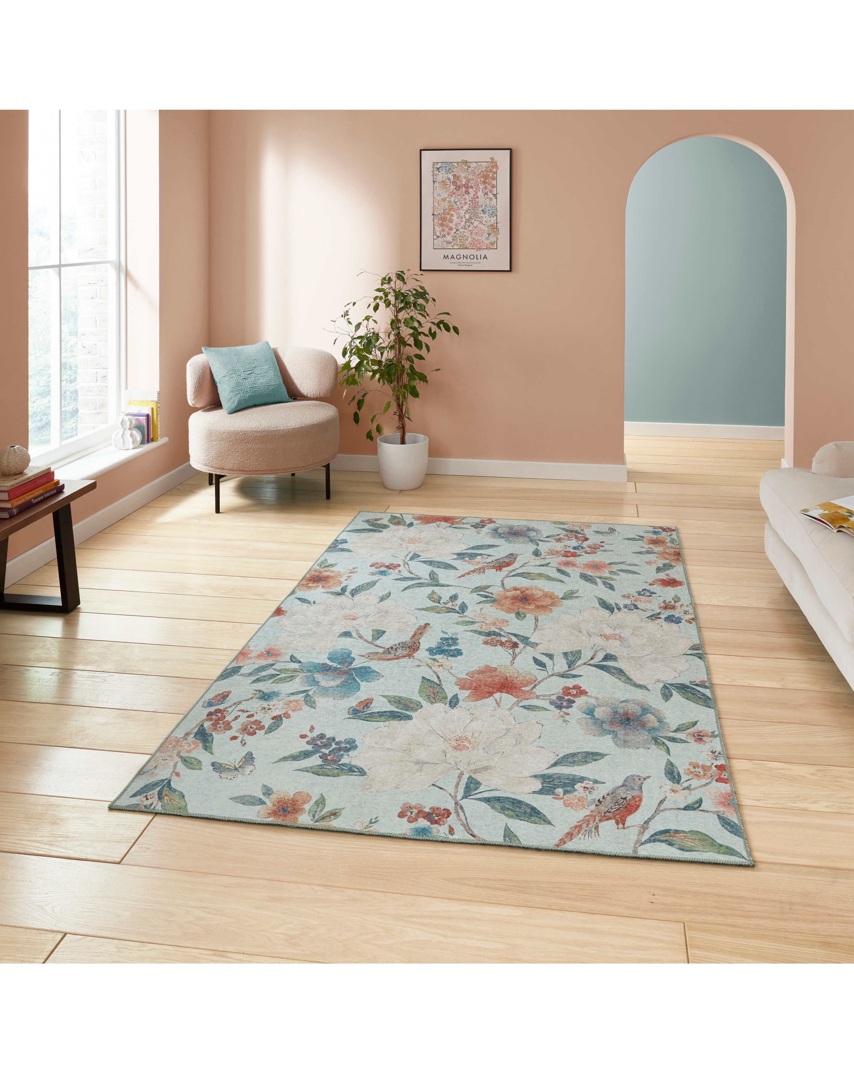 Catherine Lansfield Pippa Birds Rug