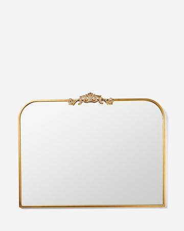 Joanna Hope Antique Gold Over Mantle Mirror