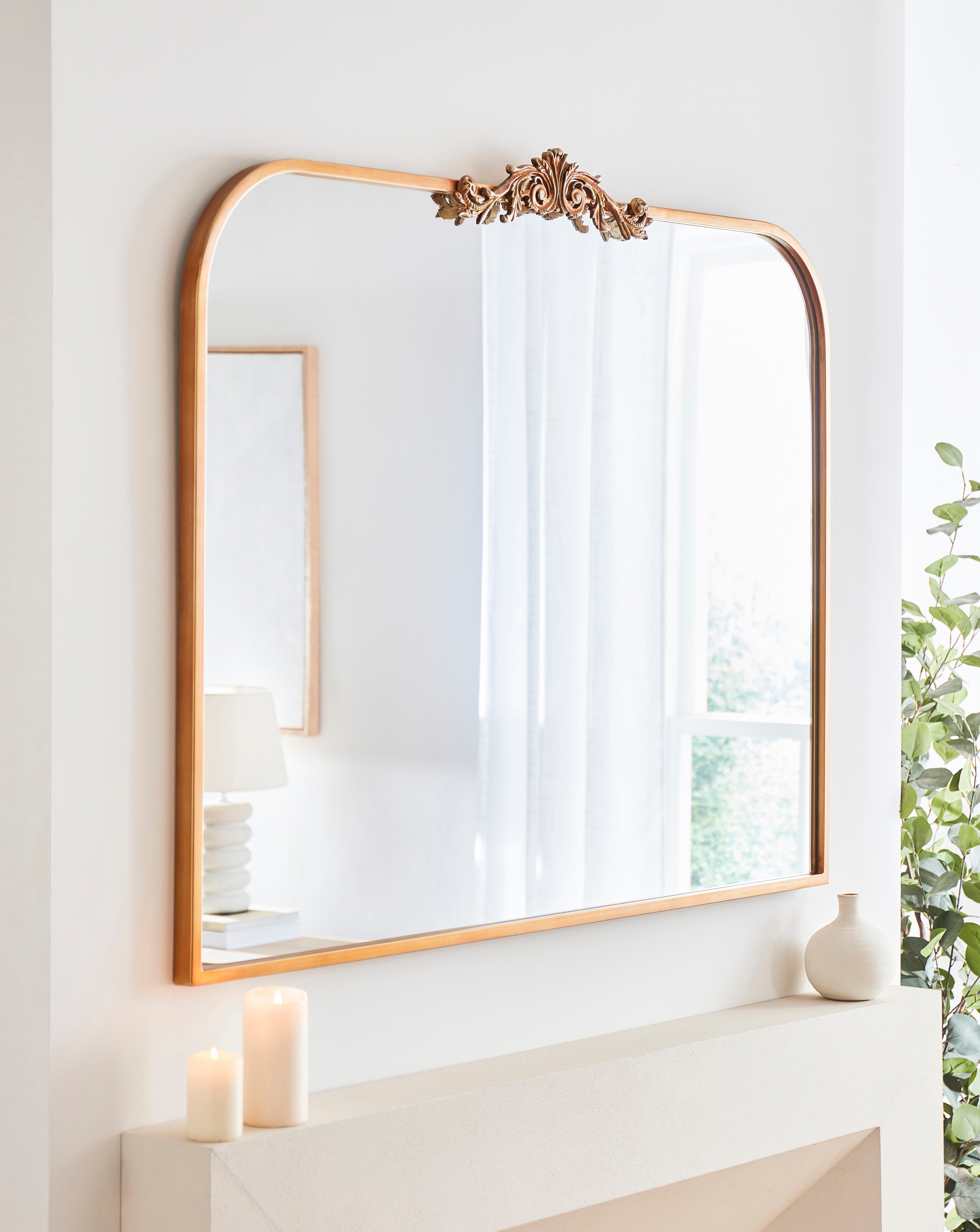 Joanna Hope Antique Gold Mirror