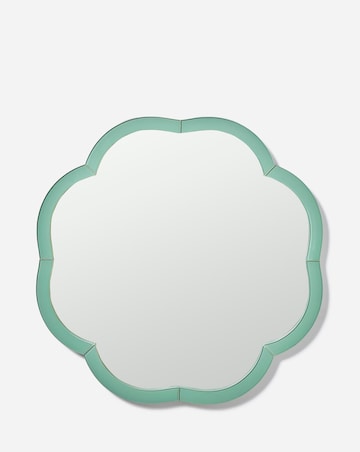Julipa Coloured Glass Wall Mirror