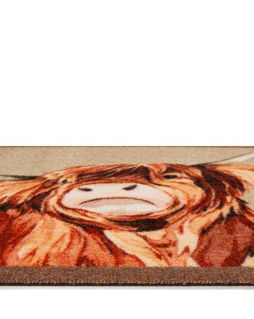 My Mat Nylon Indoor Pattern Highland Cow Doormat
