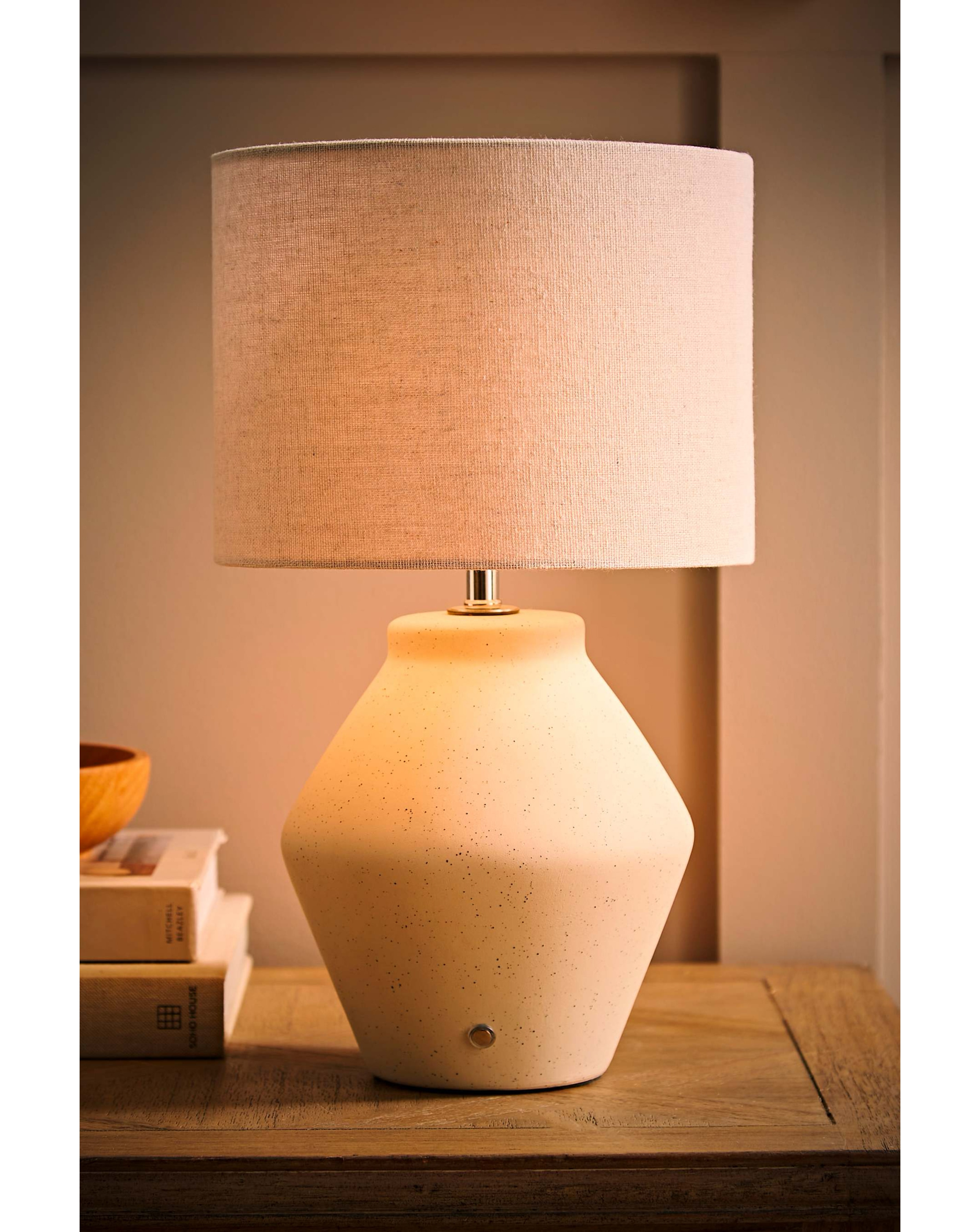 Finn Ceramic Rechargeable Lamp