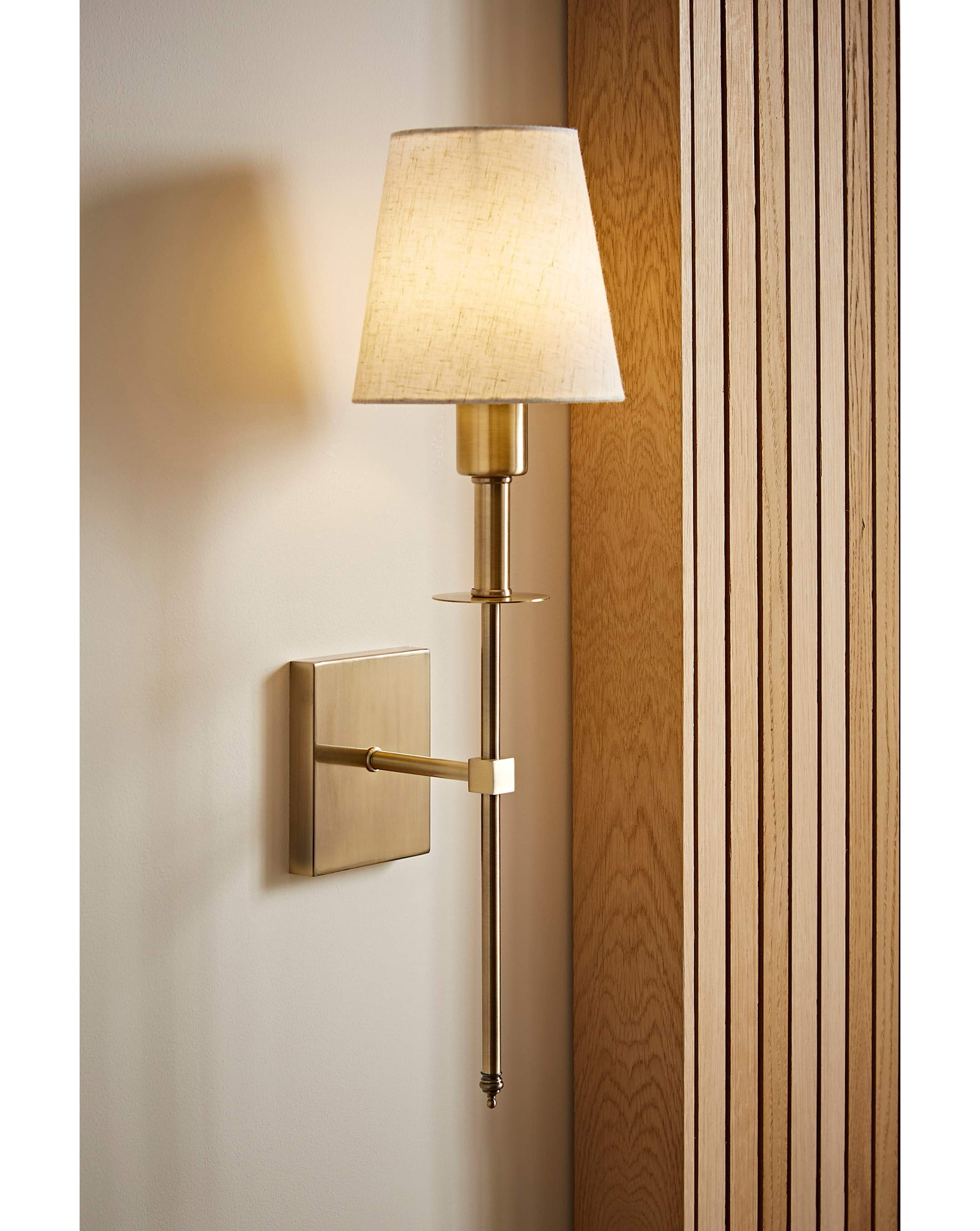New In - Kincaid Brass Rechargeable Wall Light