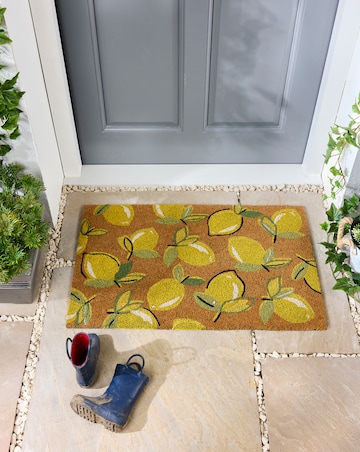 My Mat Lemons Coir Doormat