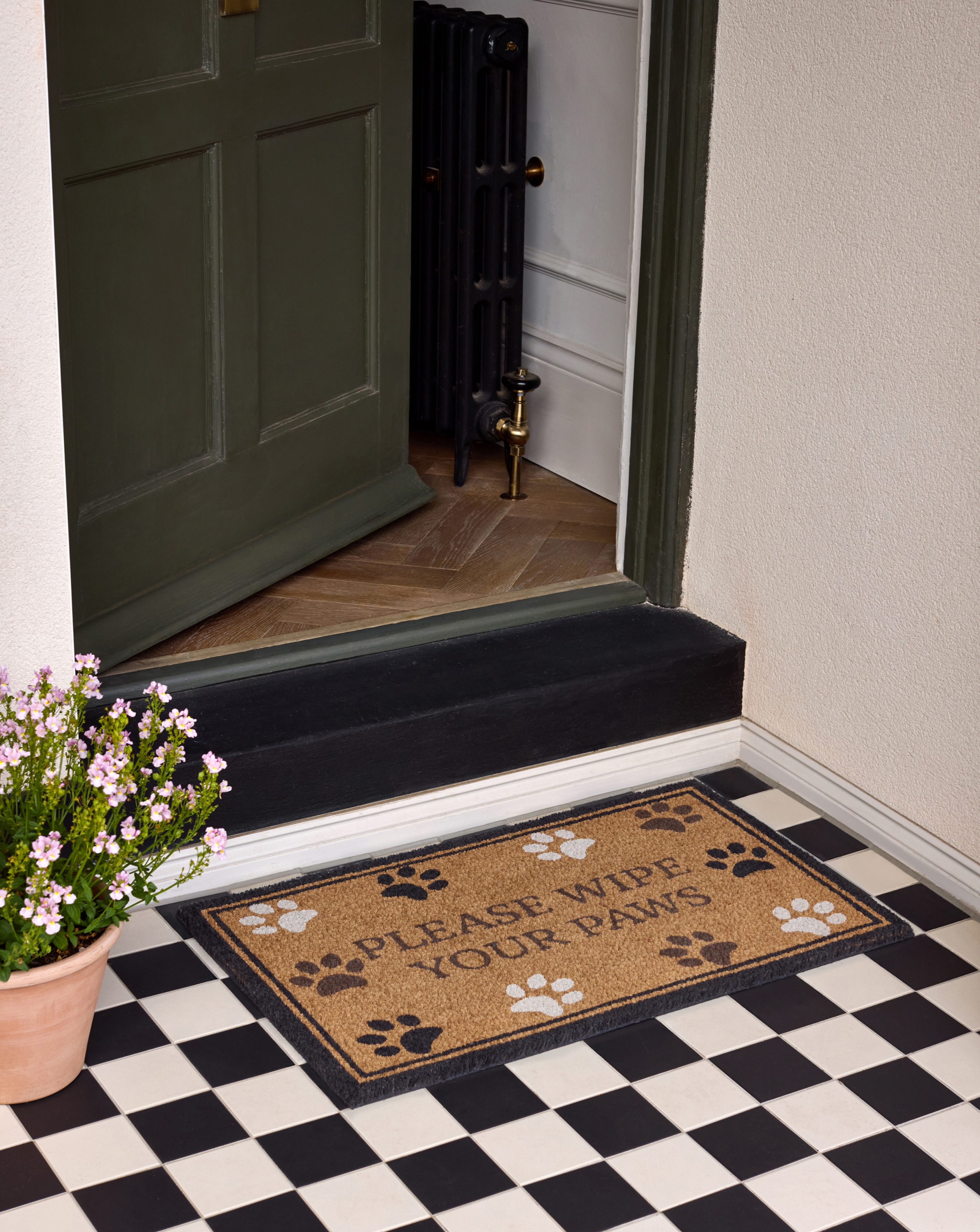 My Mat Wipe Your Paws Coir Doormat