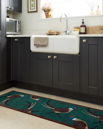 My Mat Nylon Indoor Pattern Pheasant Runner