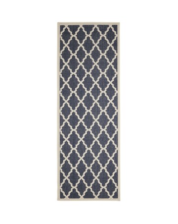Trellis Gel Flatweave Runner