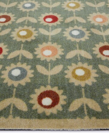 My Mat Nylon Indoor Pattern Floral Sage Runner