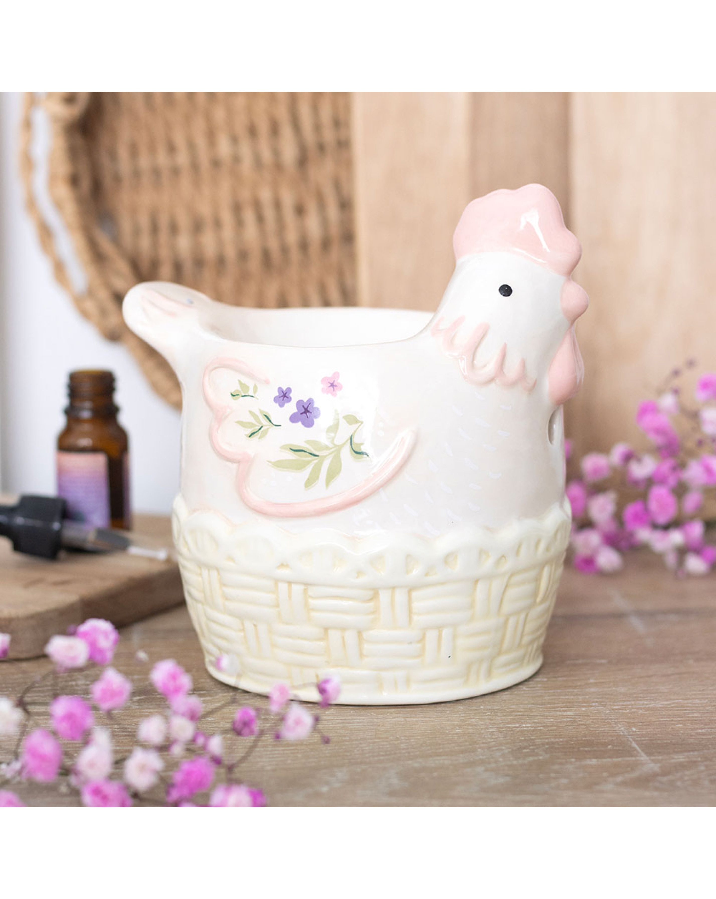 New In - Hen Shaped Oil Burner and Wax Warmer