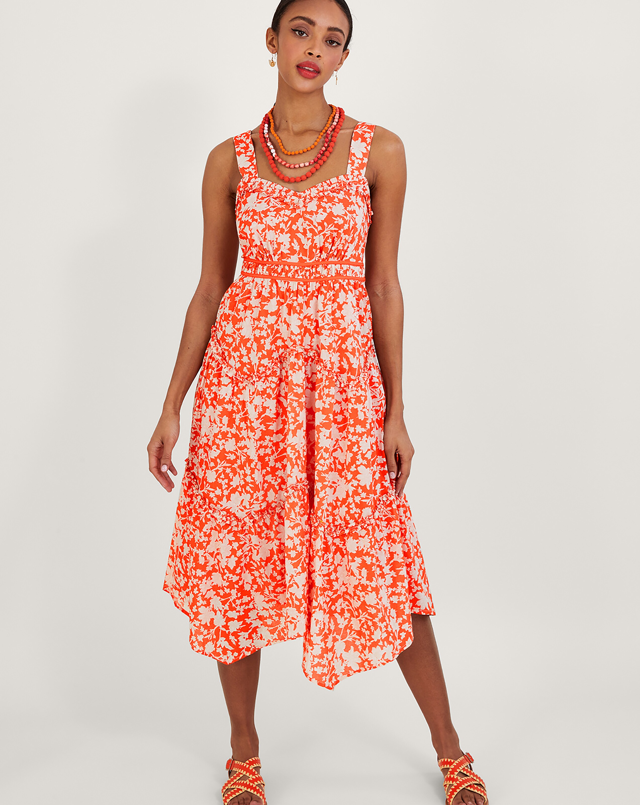 Monsoon deals coral dress