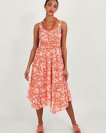 Monsoon Myra Hanky Hem Dress