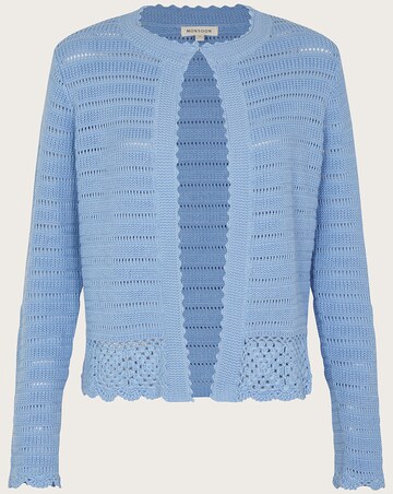 Monsoon Pointelle Knit Cardigan