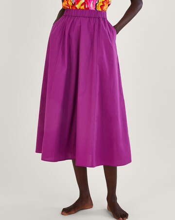 Monsoon Patsey Flared Midi Skirt