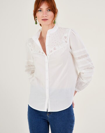 Monsoon Bronwyn Embroidered Blouse