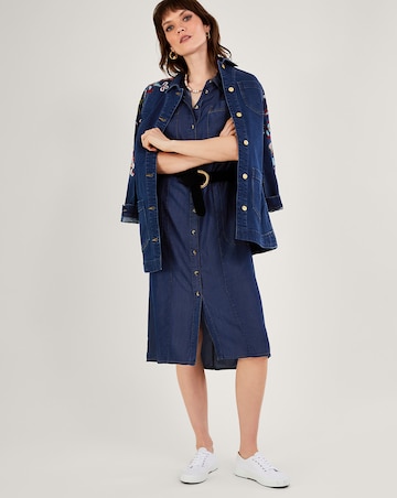 Monsoon Denim Shirt Dress