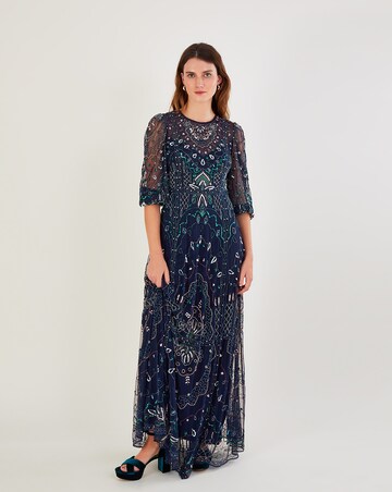 Monsoon Lily Embellished Maxi Dress | Simply Be
