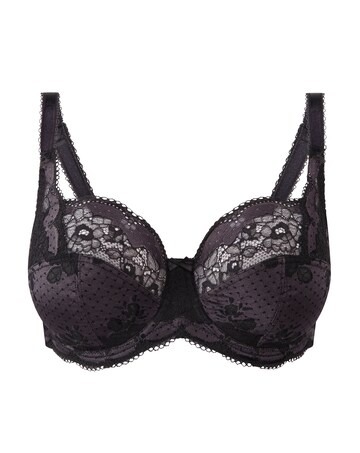 Panache Clara Wired Charcoal Black Full Cup Bra