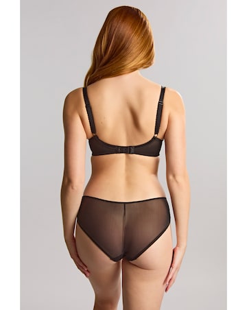 Panache Clara Wired Charcoal Black Full Cup Bra