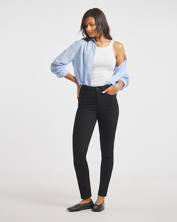 Super Stretch Black Slim Jeans