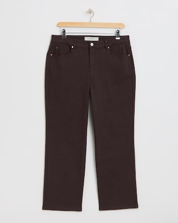 Chocolate Straight Leg Jeans