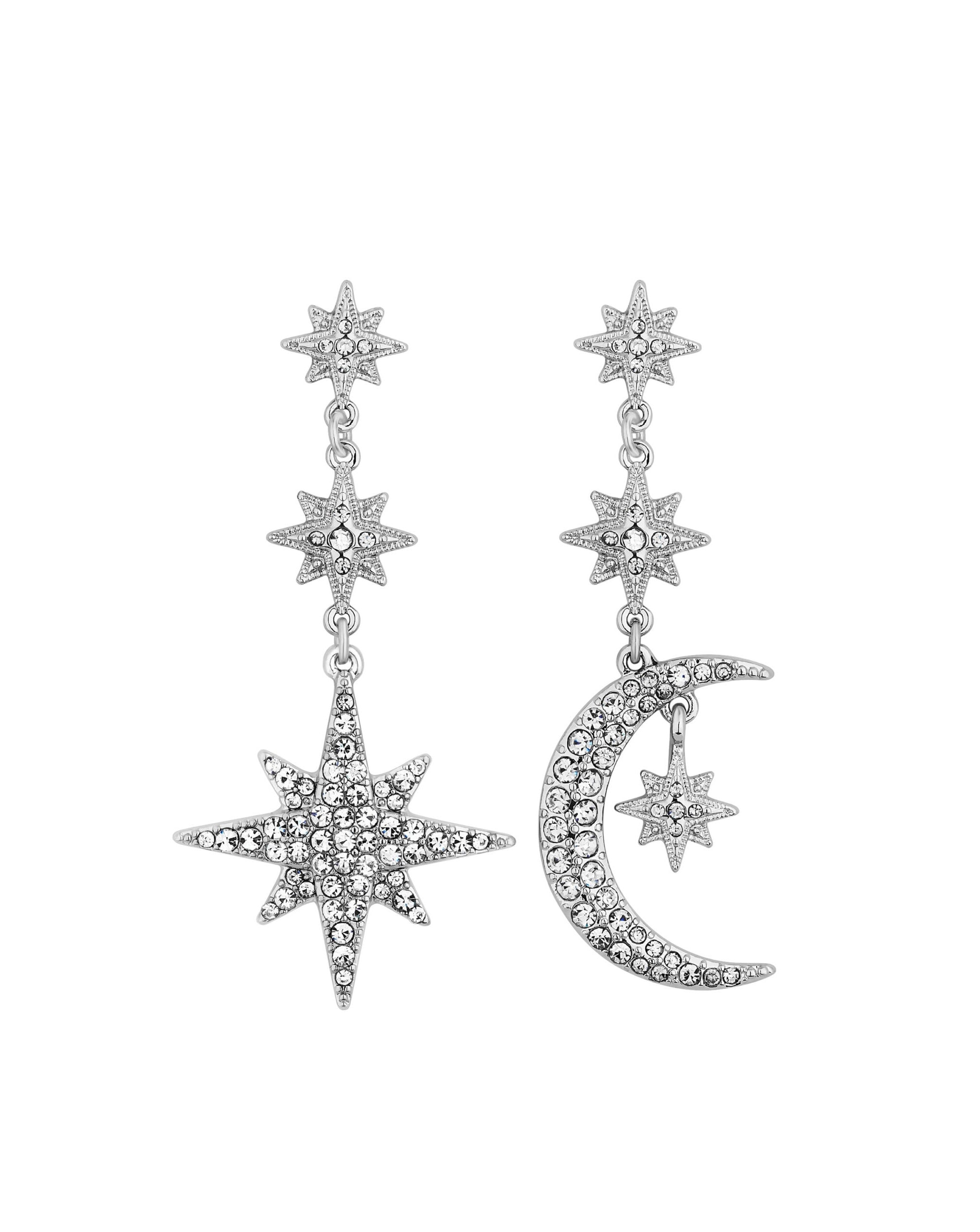 Drop moon deals earrings
