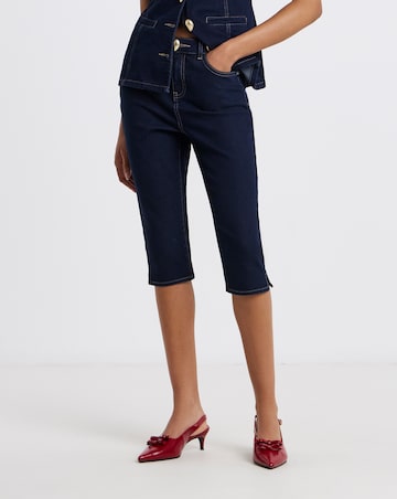 Indigo Capri Jeans Co Ord