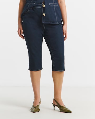 Indigo Capri Jeans Co Ord