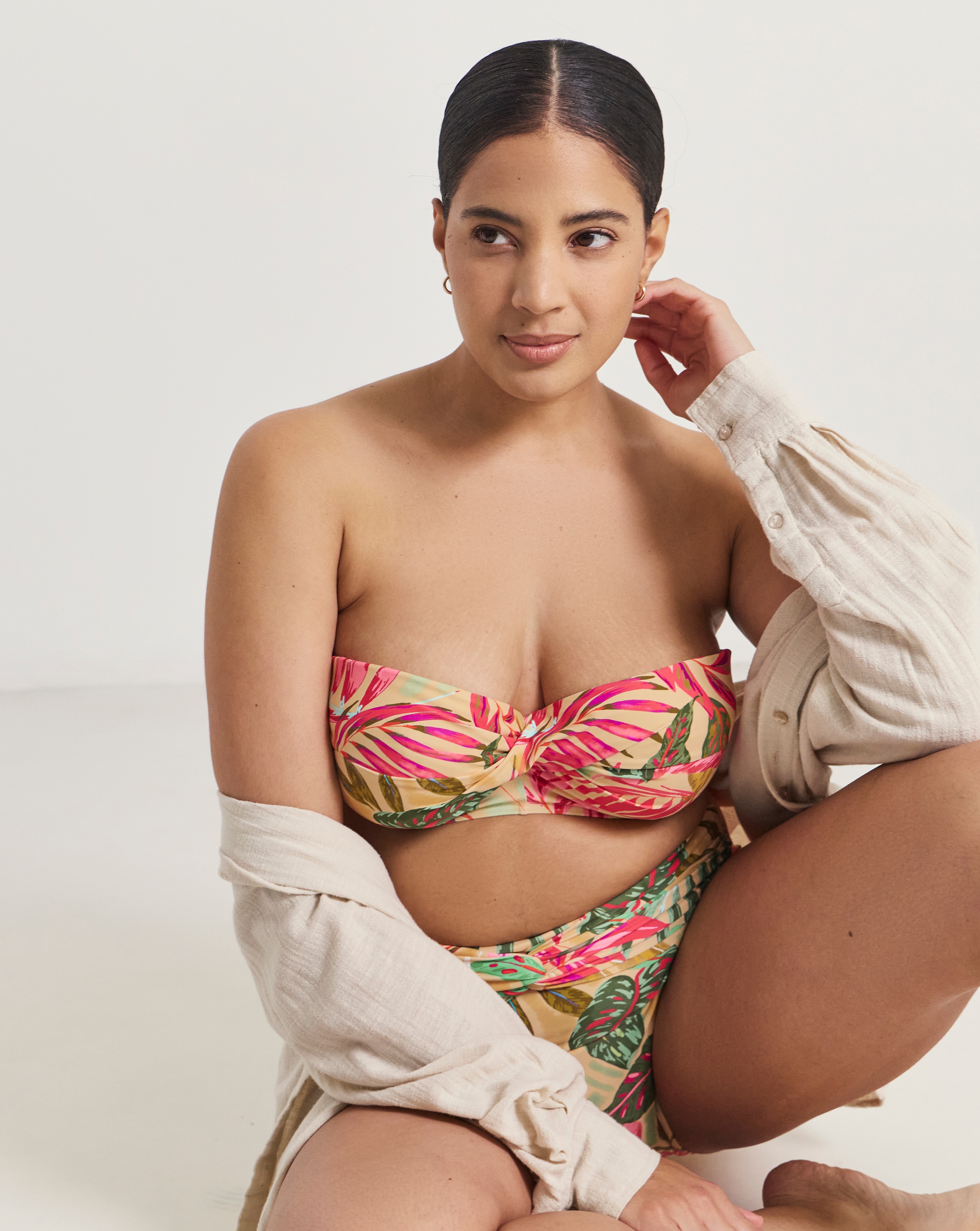 Magisculpt Bandeau Underwired Bikini Top