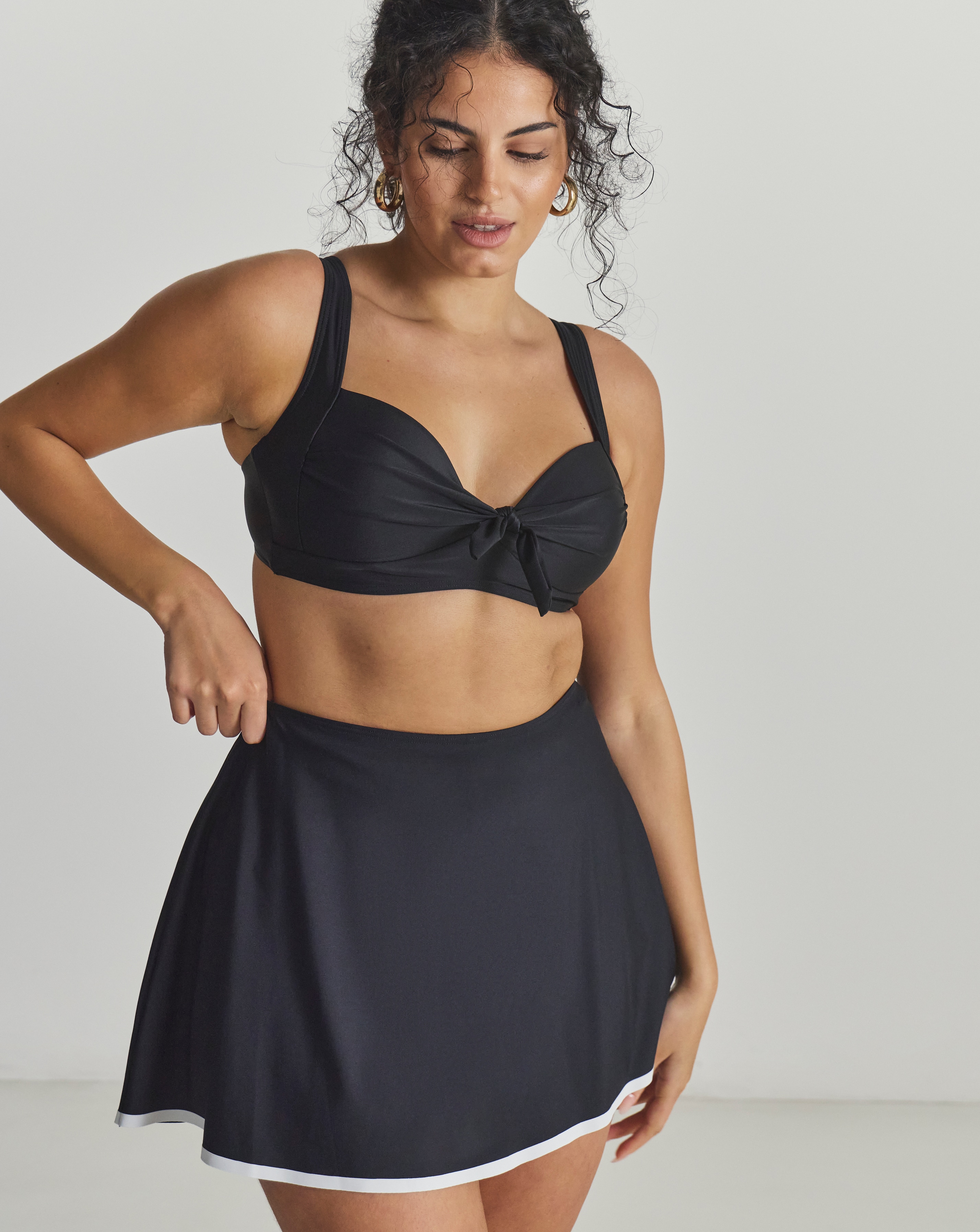 New In - Swim Skirt With Shorts